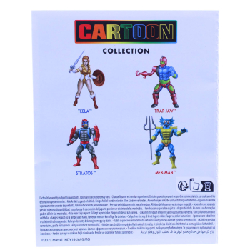 Masters of the Universe Cartoon Collection INT Mini-Comic (Figurenbeilage) zu Trap Jaw und Teela von Mattel